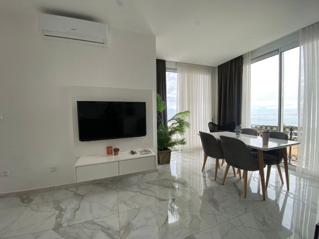 Fully Furnished 2+1 Flat for Sale with Magnificent Sea View!