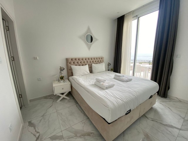 Fully Furnished 2+1 Flat for Sale with Magnificent Sea View!