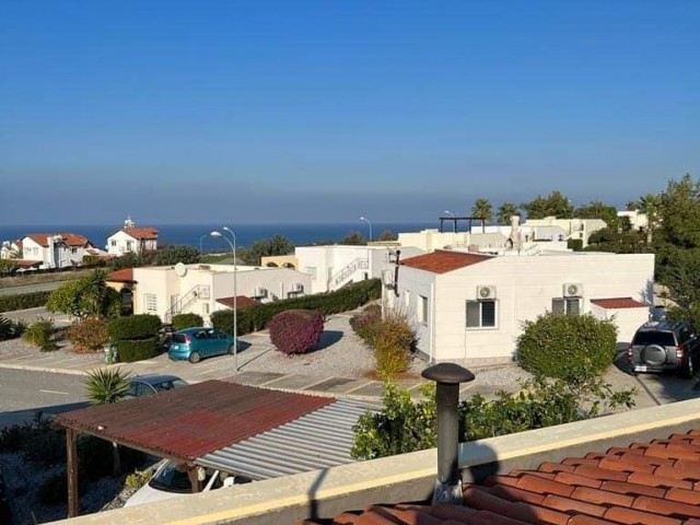 2+1 Garden Detached House with Sea View and Shared Pool