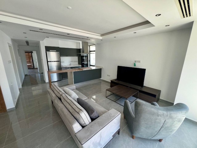 2+1 FULLY FURNISHED LUXURY PENTHOUSE FLAT IN OMAĞ SITE IN METEHAN, NICOSIA!