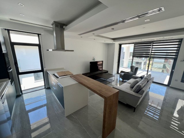 2+1 FULLY FURNISHED LUXURY PENTHOUSE FLAT IN OMAĞ SITE IN METEHAN, NICOSIA!