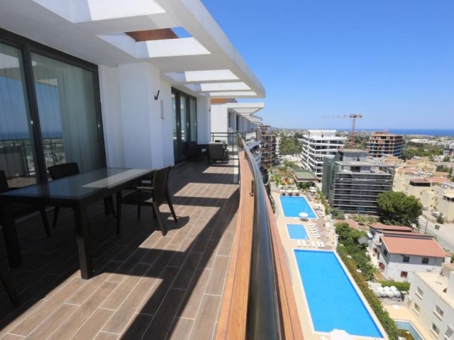 3+1 Penthouse zur Miete in Kyrenia