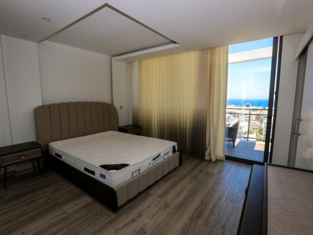 3+1 Penthouse zur Miete in Kyrenia