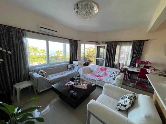 This large and spacious apartment with a detached living and a unique view, a fully furnished private garden, 20 meters from the sea on the Lapta coastal walkway, is for rent with annual payment. 05338445618