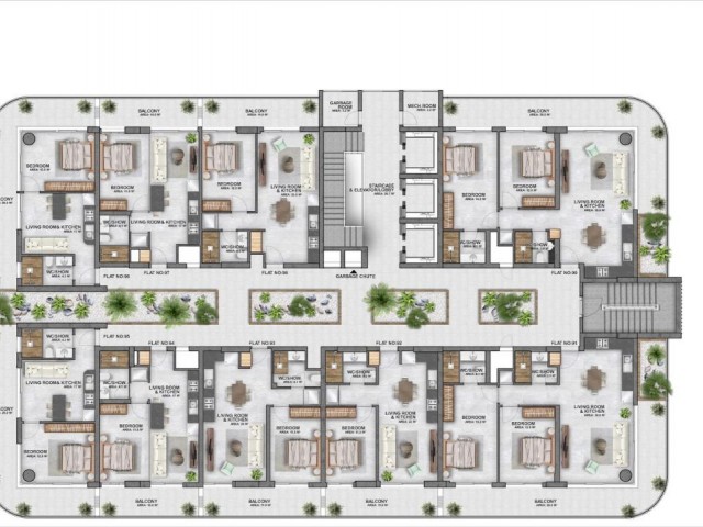 NEUES SEA ZERO-PROJEKT IM DORF CENGİZ 1+1 2+1 3+1 4+1 WOHNUNGEN BEREIT ZUM VERKAUF MIT PREISEN AB 115.000 GBP