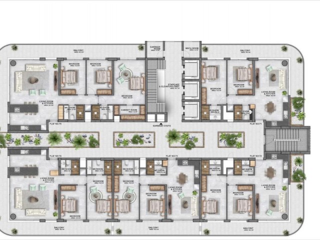 NEW SEA ZERO PROJECT IN CENGİZ VILLAGE 1+1 2+1 3+1 4+1 FLATS READY FOR SALE WITH PRICES STARTING FROM 115,000 GBP