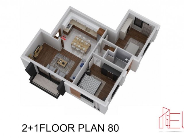 1+1 2+1 3+1 ZERO FLATS در LAPTA در گیرنه