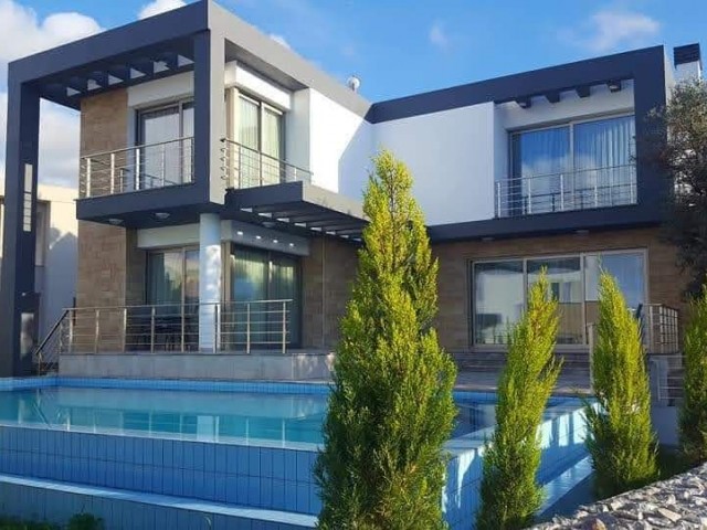 3+1 LUXURIOUS 5x10 VILLA WITH PRIVATE POOL FOR SALE IN ÇATALKÖY