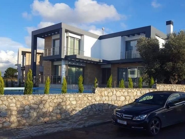 3+1 LUXURIOUS 5x10 VILLA WITH PRIVATE POOL FOR SALE IN ÇATALKÖY