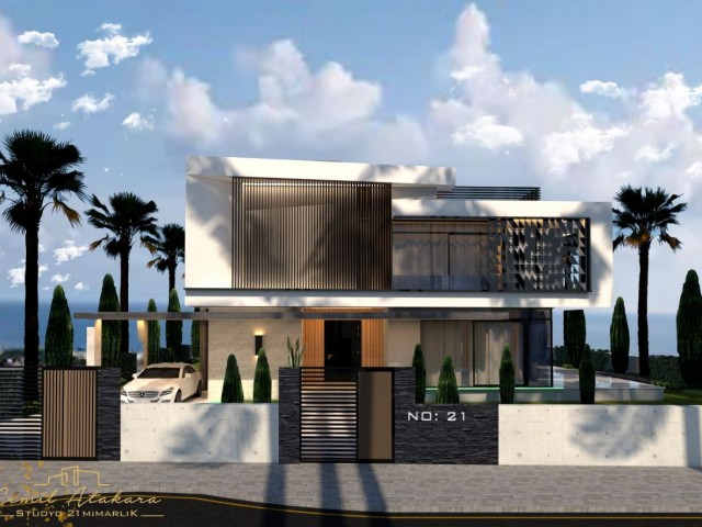 4+1 LUXUSVILLA ZUM VERKAUF IN GIRNE ALSANCAK