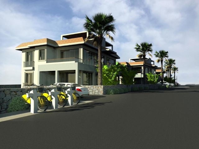 2+1 turnkey flats for sale in Kyrenia Alsancak