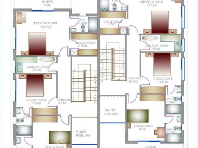 Moderne und luxuriöse Doppelvillen mit großem Garten in Hamitköy zu Preisen ab 159.000 STG ** 