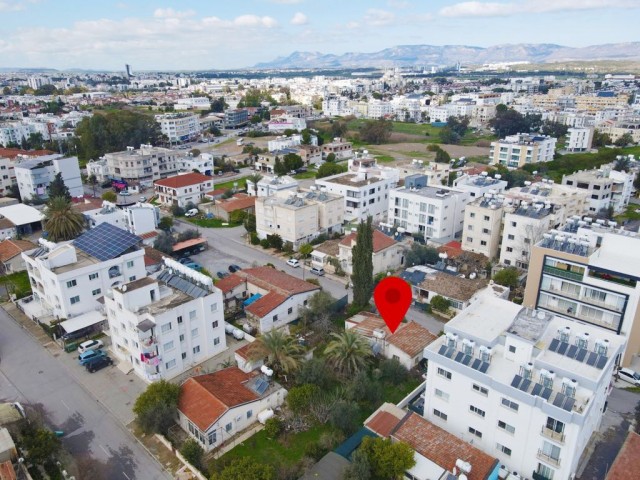 548 m2 4 floors Turkish made land for sale with zoning permission 130.000 stg in a central location in Nicosia Marmara ** 