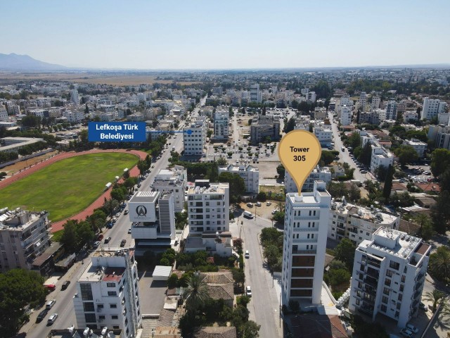 LEFKOŞA’NIN MERKEZİNDE PRESTİJLi OFİS PROJESİ  TOWER 305’TE