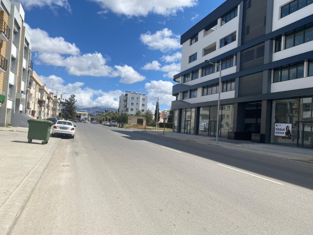 170m2 rental shops on the main road with high signage in Yenikent 1.700stg per month ** 