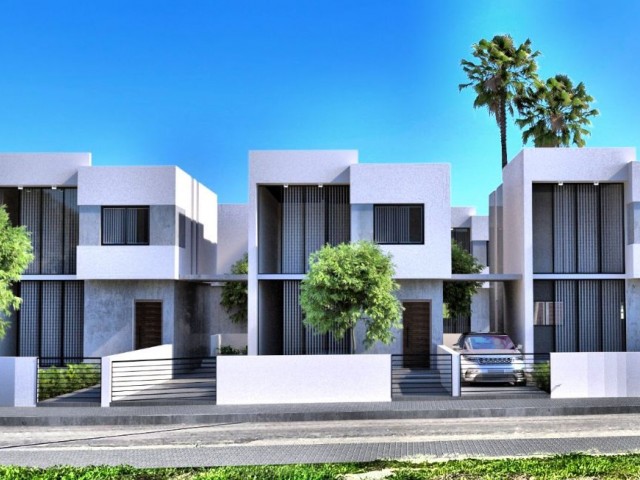 Hamitkoyde 2+ 1 145m2 Modern Architecture, Quality Material, First-class Workmanship, Large Garden, Open to Exchange, Villa for Sale 115,000stg ** 