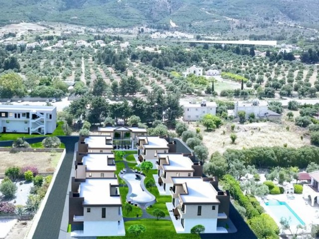 Lapta’da satılık 3+1 145 m2 ortak havuzlu ikiz villa 149.000 stg