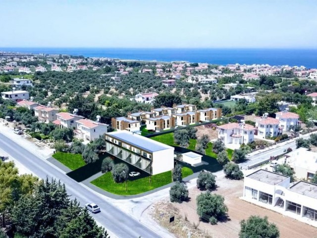 Lapta’da satılık 3+1 145 m2 ortak havuzlu ikiz villa 149.000 stg