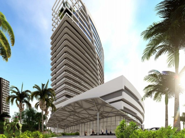 İskele LongBeach'de Grand Sapphire Projesinde 7 Yıldızlı bir yaşam sizi bekliyor , 1+1 Satılık Daire