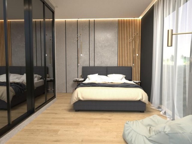 Lefkoşa Yenikent'te 3+1 185 m² Satılık Havuzlu Villa 230,000stg