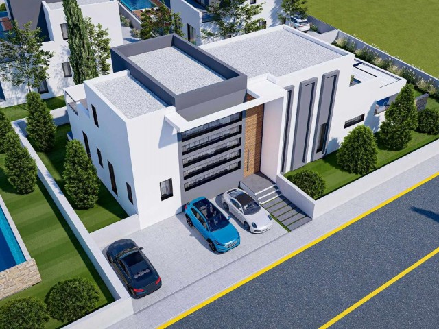 SUPER LUXURY VILLAS FOR SALE IN FAMAGUSTA YENIBOGAZICI at prices starting from stg 145,000 ** 