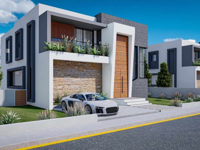 SUPER LUXURY VILLAS FOR SALE IN FAMAGUSTA YENIBOGAZICI at prices starting from stg 145,000 ** 