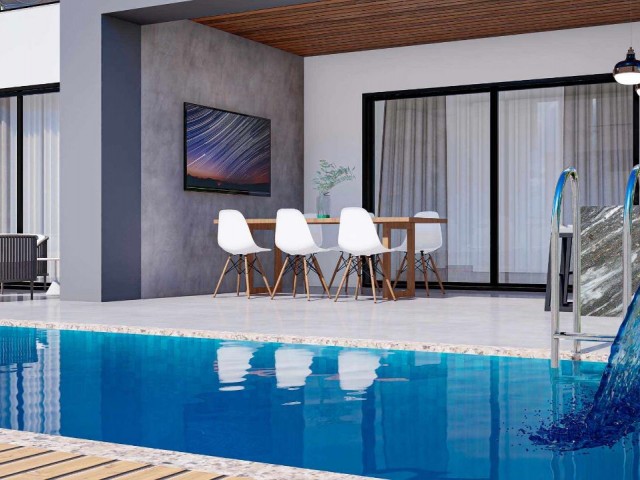 SUPER LUXURY VILLAS FOR SALE IN FAMAGUSTA YENIBOGAZICI at prices starting from stg 145,000 ** 