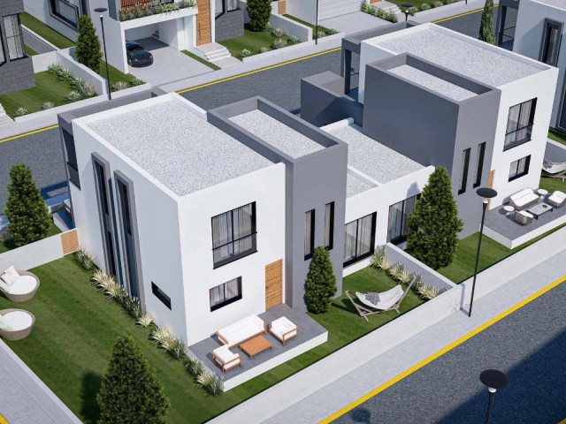 SUPER LUXURY VILLAS FOR SALE IN FAMAGUSTA YENIBOGAZICI at prices starting from stg 145,000 ** 