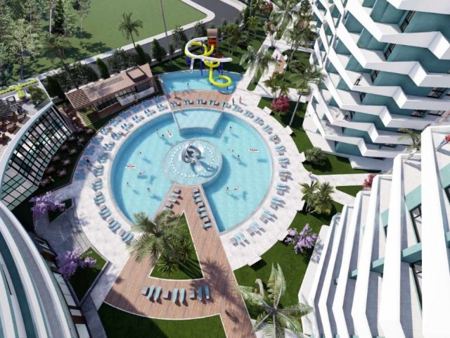 iSKELE LONGBEACH DE SATILIK STUDİO / 1+1 / 2+1 / 3+1 PENTHOUSE DAİRELER