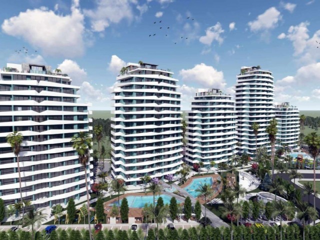 iSKELE LONGBEACH DE SATILIK STUDİO / 1+1 / 2+1 / 3+1 PENTHOUSE DAİRELER