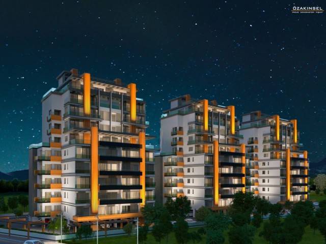 2 + 1 85m2 Ready-to-Delivery Apartments for Sale in Kyrenia Central at Prices Starting from stg 83,000 ** 