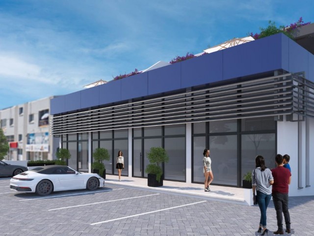 175 M2 in Kyrenia Alsancak zu verkaufen Geschäft Llogara 185.000 ** 