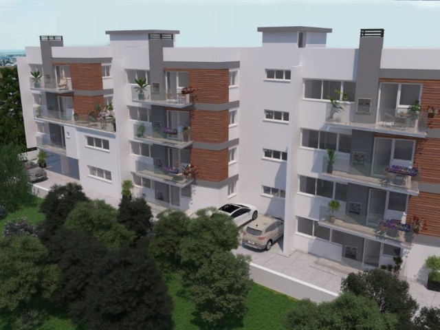 Die bevorzugte Gegend von Nikosia ist K.Kaymakli da zero, 110 m2, 3 + 1 Wohnung ab 74,000 stg ** 