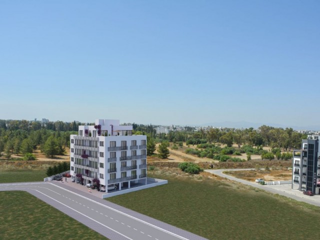 2+1 Wohnung zum Verkauf in Nikosia DEREBOYU zu Preisen ab 55,000 stg ** 