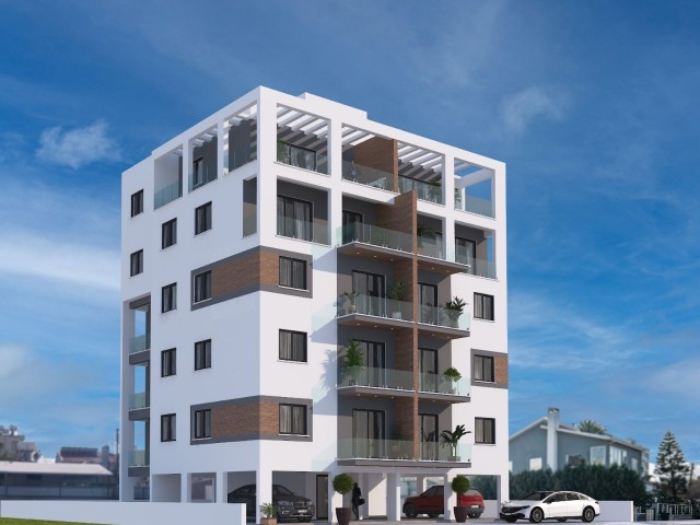 One of the most preferred areas of Nicosia is K.Kaymaklı is also a zero, 110 m2, 3+ 1 apartment  stg 75,000 