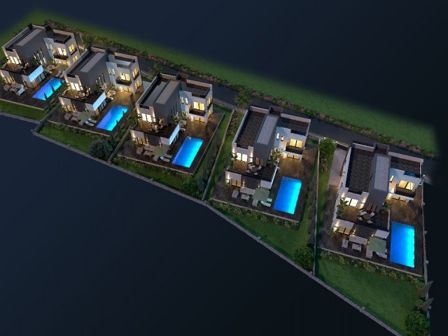 Lapta’da Satılık Süper Lüks 4+1 ,220 m² Havuzlu Villa 380,000stg