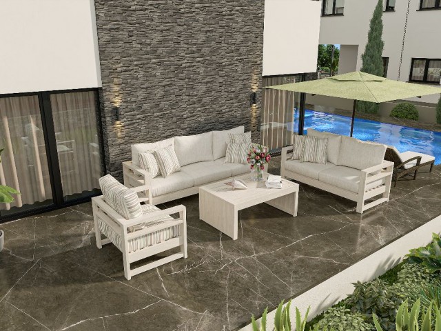 Super Luxus 4+1 ,220 m2 Villa mit Pool zum Verkauf in Lapta 330,000 stg ** 