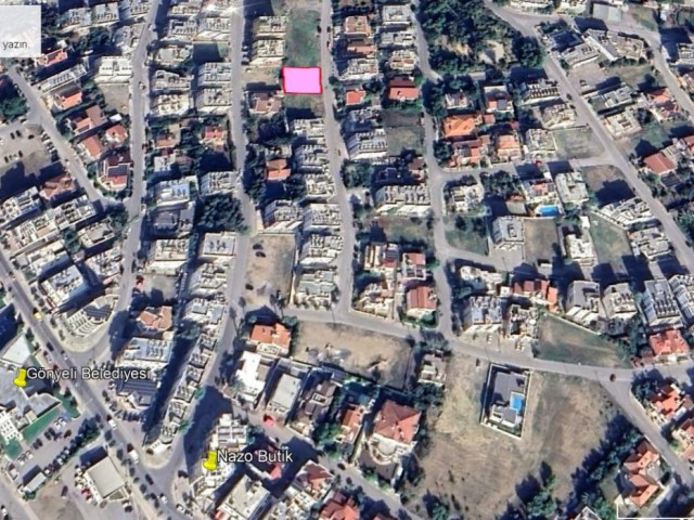 Lefkoşa Yenikent'te Villa Bölgesinde 1Evlek 2,200a2 Apartmanlık Arsa 139,000stg 