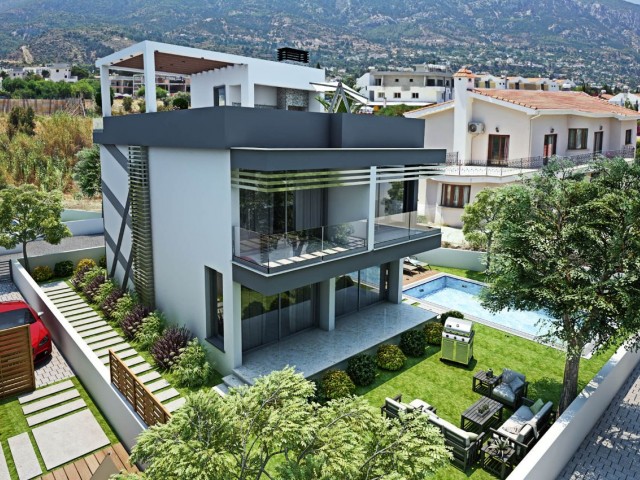 Alsancak'ta Opsiyonel Havuzlu Villa 210,000stg