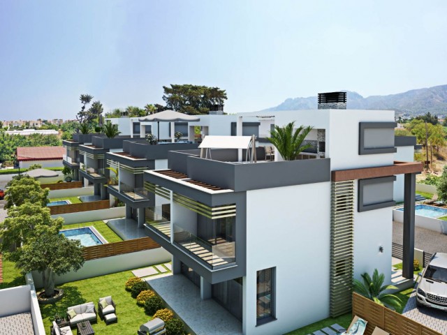 Alsancak'ta Opsiyonel Havuzlu Villa 210,000stg