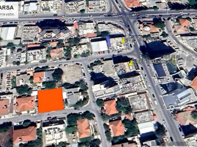 544m2 Land for Sale in Yenişehir CBD Area with 200% Deconstruction Permission 149,000stg ** 