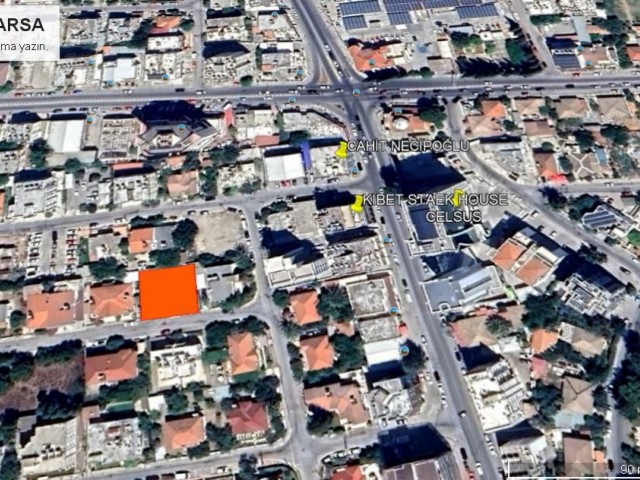 544m2 Land for Sale in Yenişehir CBD Area with 200% Deconstruction Permission 149,000stg ** 