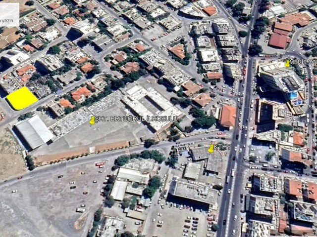 582m2 Land for Sale in Yenişehir CBD Area with 200% Deconstruction Permission 250,000stg ** 