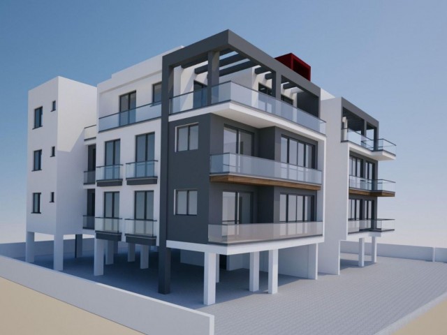 2+1 85 m2 and 3+1 110 m2 apartments for sale in Gönyeli with prices starting from 85,000 stg