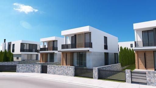 Villas for sale in Dikmen with garden and large usage area