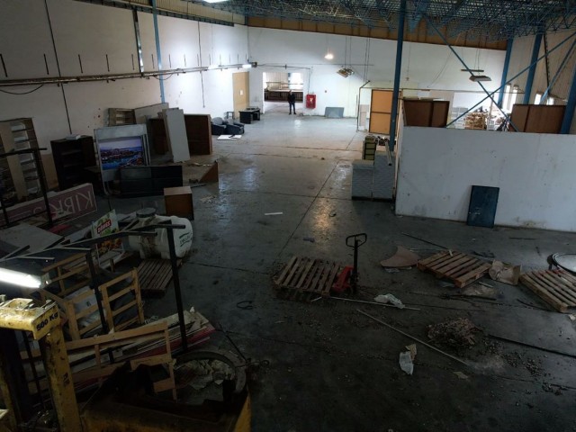 1000m2 Warehouse for Rent Next to Cyprus Newspaper 5,000stg 