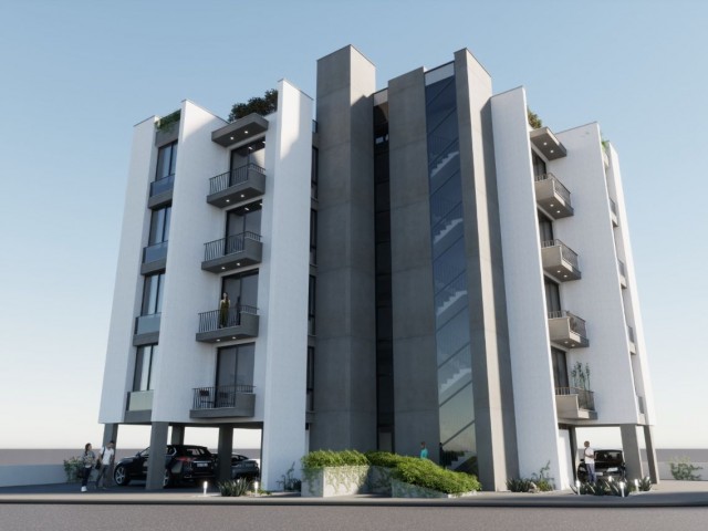 Our new Project for a unique and safe life with a Modern Design in Ortaköy 2+1,70m2 on Sale