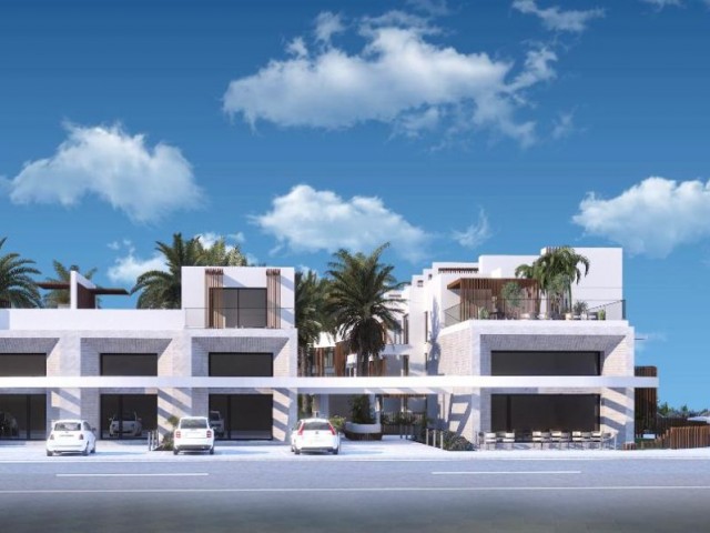 Studio, Studio Loft, 1+1,2+1,1+1 Loft Apartments are waiting for you in our project, which is within walking distance of the sea, with prices starting from 259,000stg