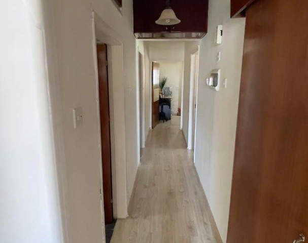 3 + 1 fully furnished renovated apartment in Metehan. 