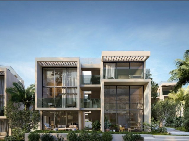 A new life project in Esentepe with its seafront location and breathtaking modern architecture. 1+1 Apartments for Sale